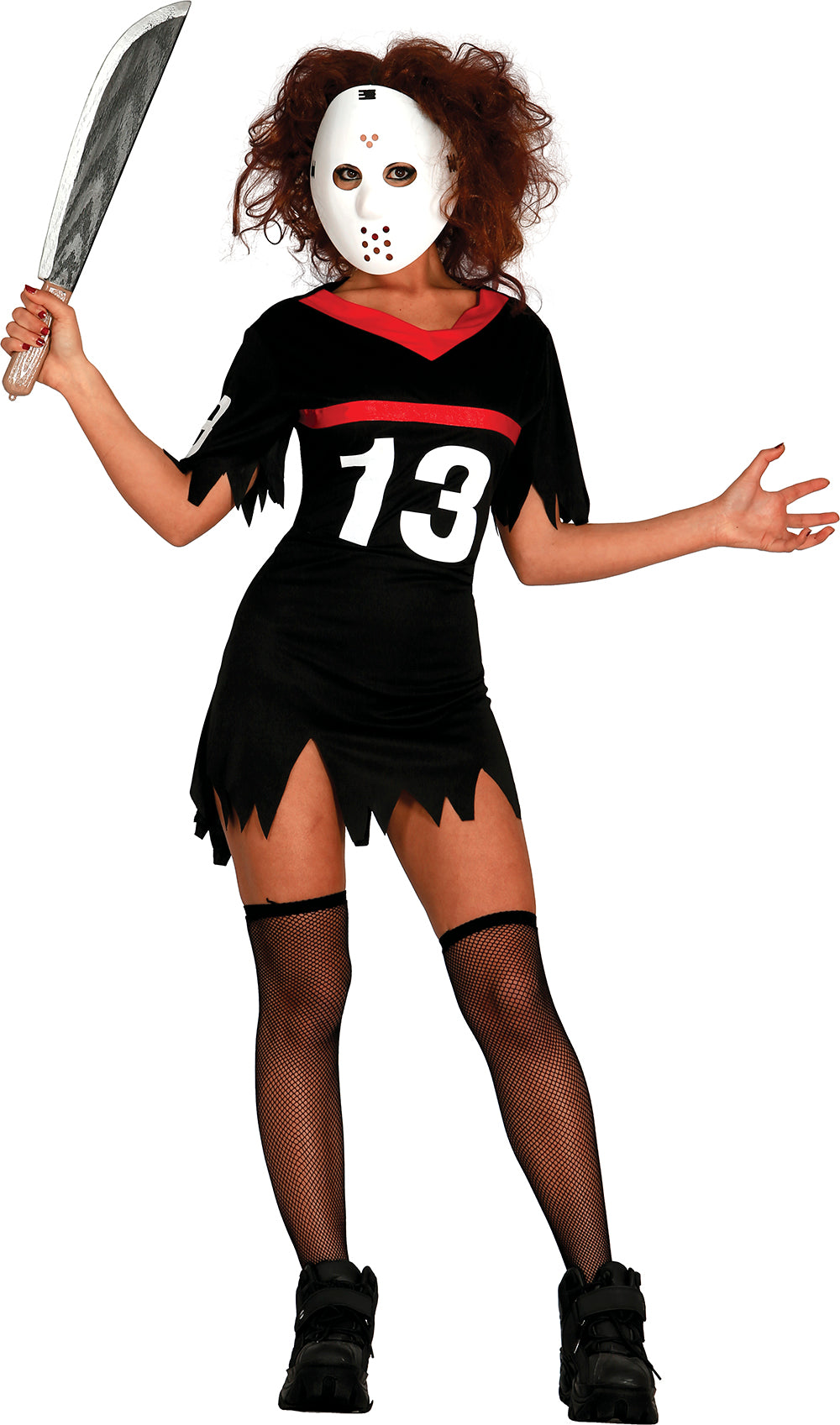 GP84273 – Halloween Sport Schläger Maske – Größe: 38 - 40 (M) – Farbe: Schwarz