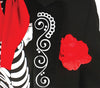 GP84297 – Skelett Mexikanischer Dia De Halloween – Größe: 52 - 54 (L) – Farbe: Schwarz