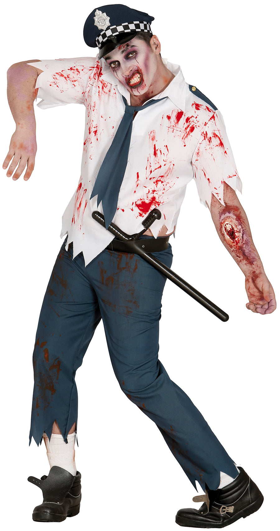 Zombie Wächter Untoter Horror Outfit Kostüm