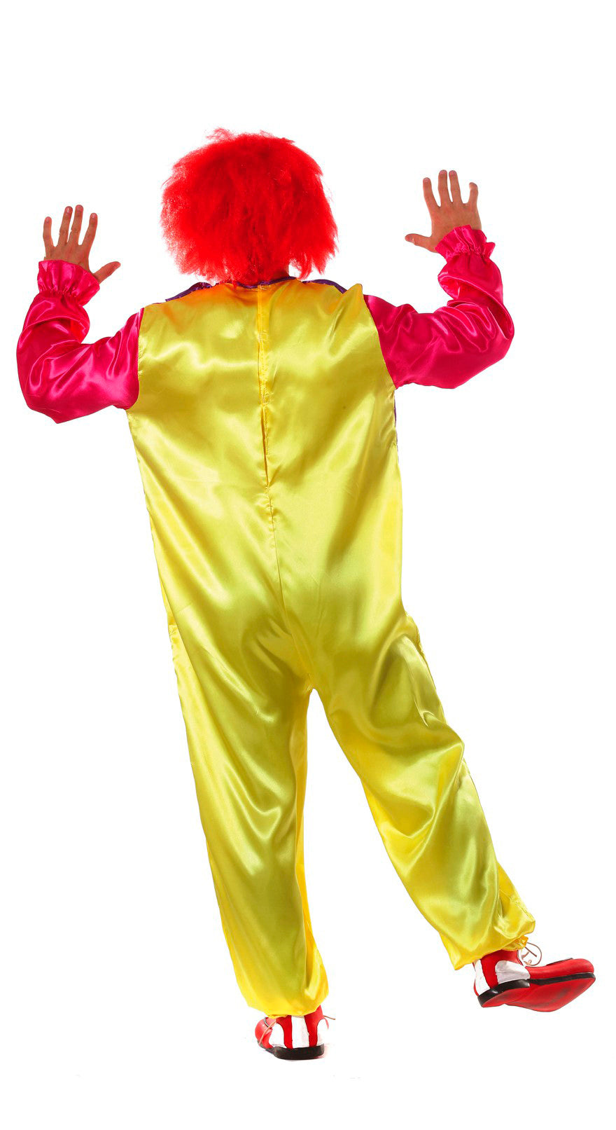 GP84317 – Clown Halloween Horror Bunter Gruselspaß – Größe: 52 - 54 (L) – Farbe: Gelb, Ansicht 2