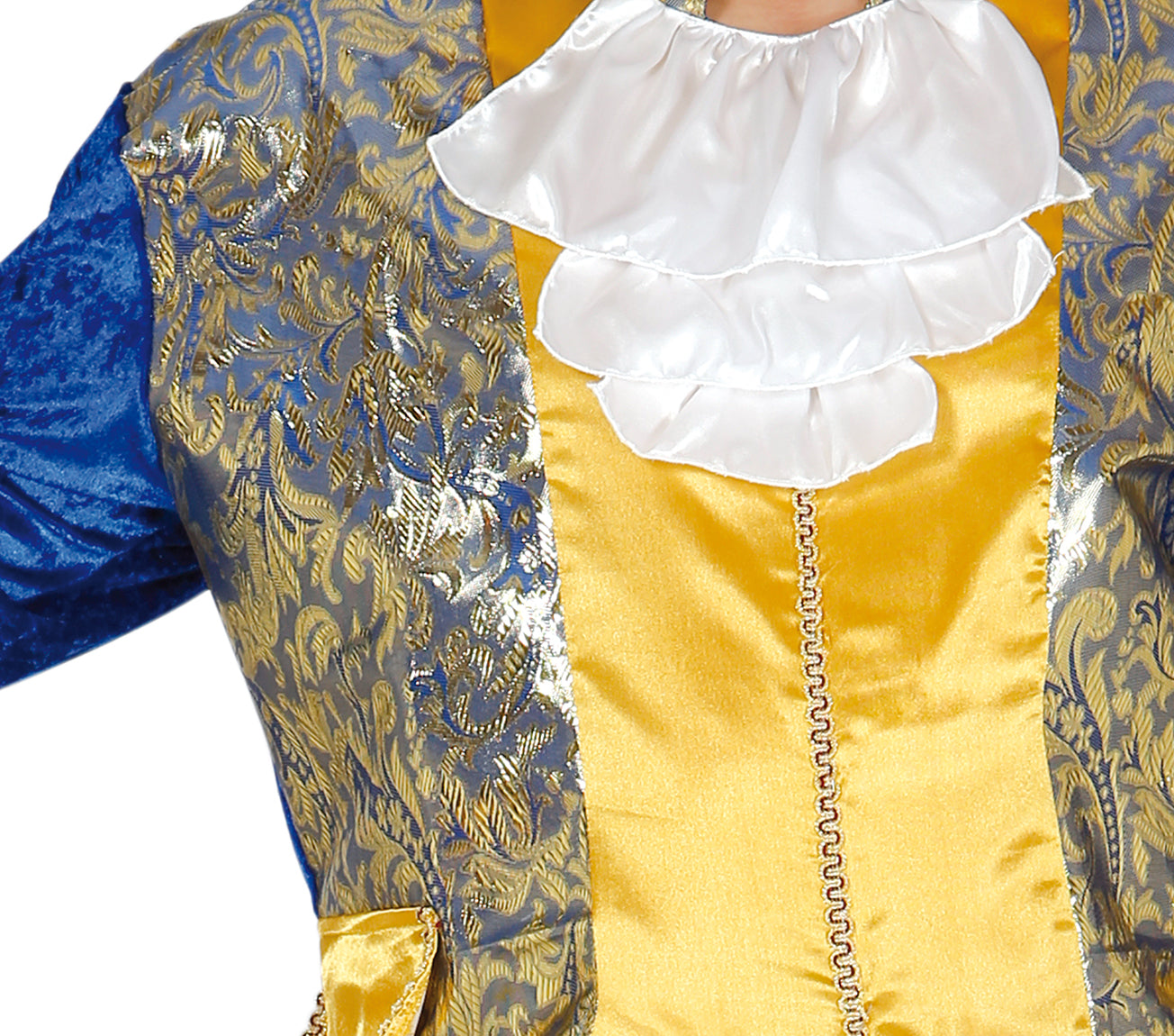 GP84333 – Marquis Kostüm Karneval Edle Rokoko – Größe: 52 - 54 (L) – Farbe: Blau
