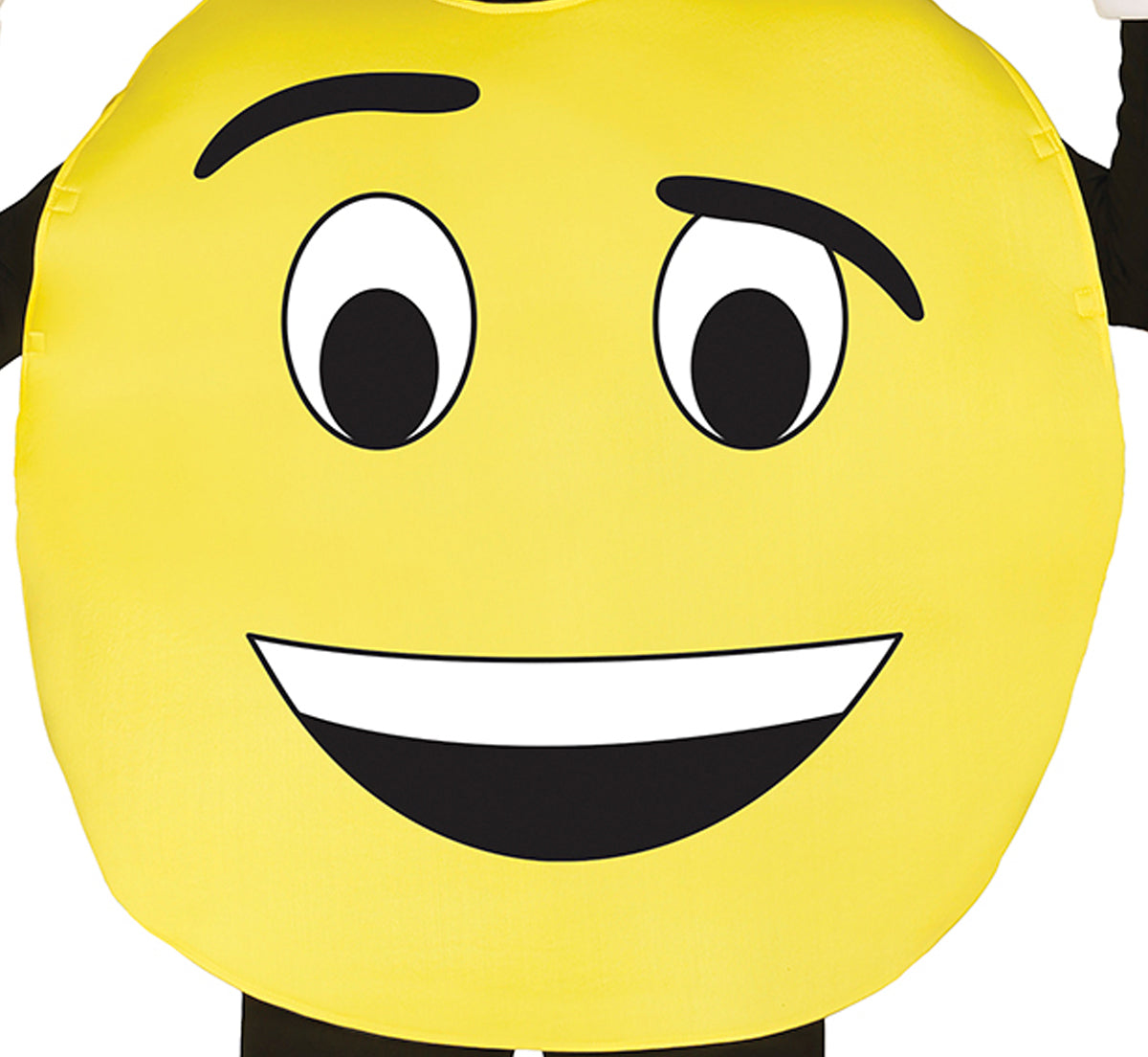 GP84338 – Junggesellenabschied Kostüm Emoji – Größe: 52 - 54 (L) – Farbe: Gelb