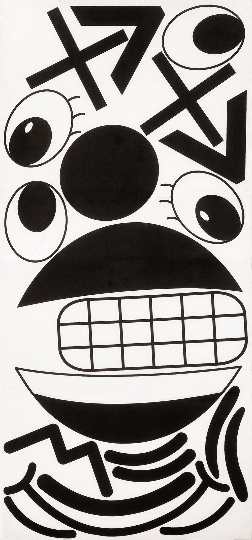 GP84338 – Junggesellenabschied Kostüm Emoji – Größe: 52 - 54 (L) – Farbe: Gelb