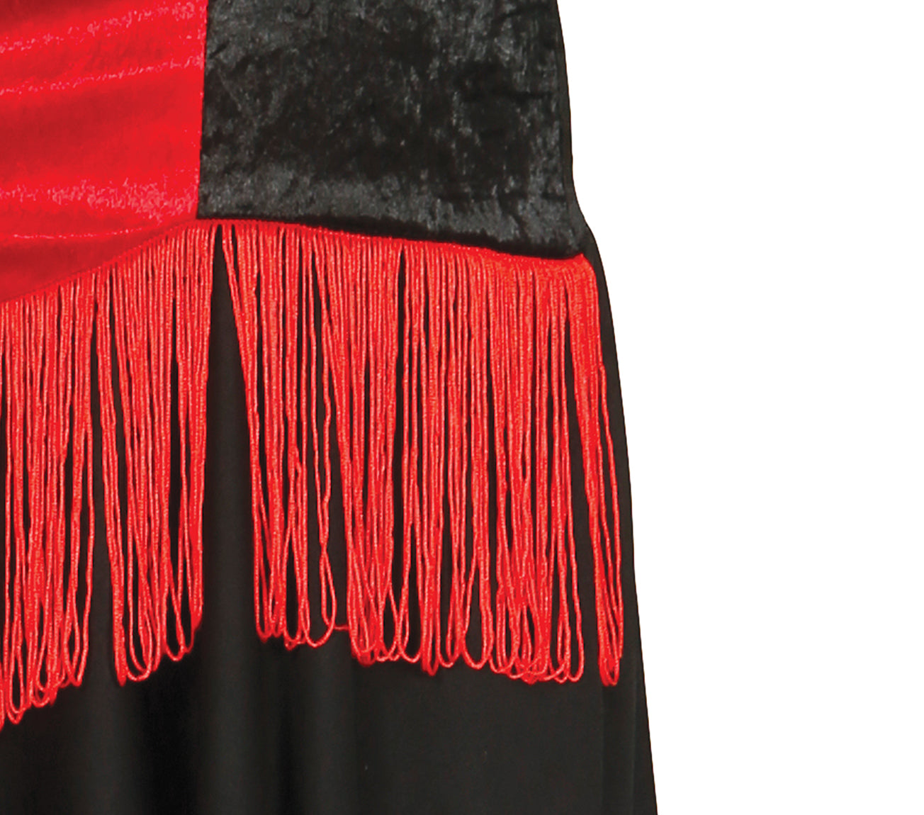 GP84366 – 20S Charleston Tanzkleid Rot Schwarz – Größe: 38 - 40 (M) – Farbe: Schwarz
