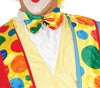 GP84368 – Clown Karneval Outfit Bunter Mantel – Größe: 52 - 54 (L) – Farbe: Mehrfarbig