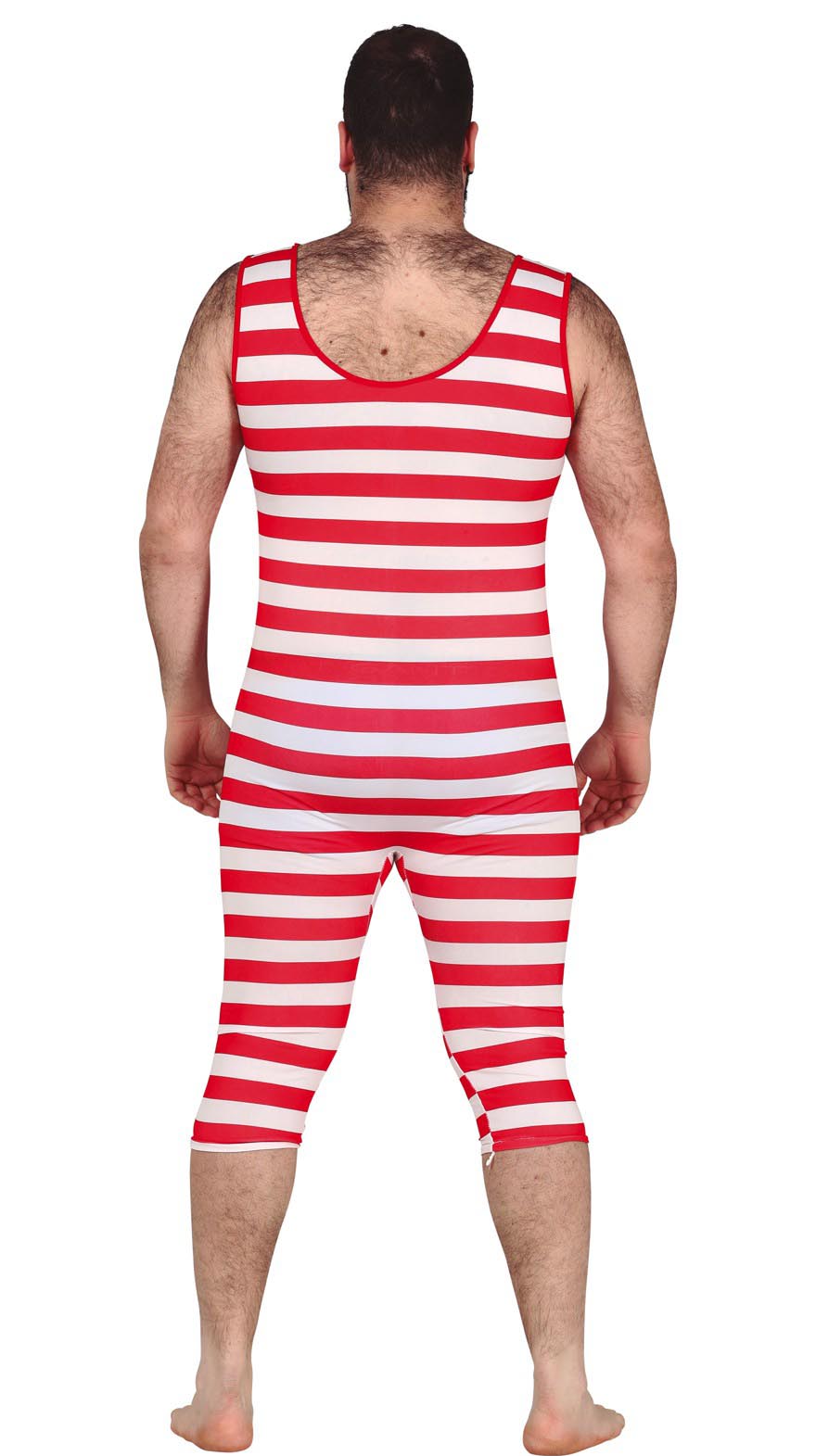 GP84384 – Zwanziger Jahre Sportkostüm Karneval Rot – Größe: 52 - 54 (L) – Farbe: Weiß, Ansicht 2