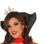 GP84385 – Karneval Königin Herz Spielkarten – Größe: 42 - 44 (L) – Farbe: Schwarz