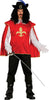 GP84389 – Musketier Abenteurer Kostüm – Größe: 52 - 54 (L) – Farbe: Schwarz