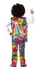 GP84393 – Hippie Retro 60s 70s Karneval Flowy Fashion – Größe: 52 - 54 (L), 46 - 48 (S) – Farbe: Mehrfarbig
