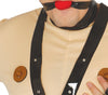 GP84413 – Sado Bondage Kostüm Accessoire Set – Größe: 52 - 54 (L) – Farbe: Natural