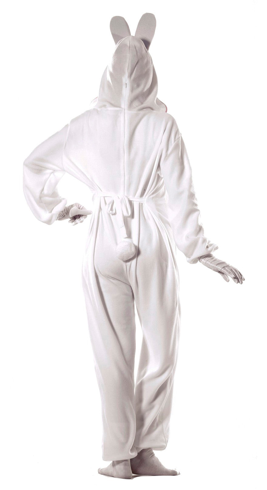 GP84422 – Tier Kigurumi Overall Weißes Kaninchen – Größe: 42 - 44 (L) – Farbe: Weiß, Ansicht 2