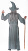 GP84466 – Zauberer Hexer Kostüm Halloween Mittelalter – Größe: 52 - 54 (L) – Farbe: Grau