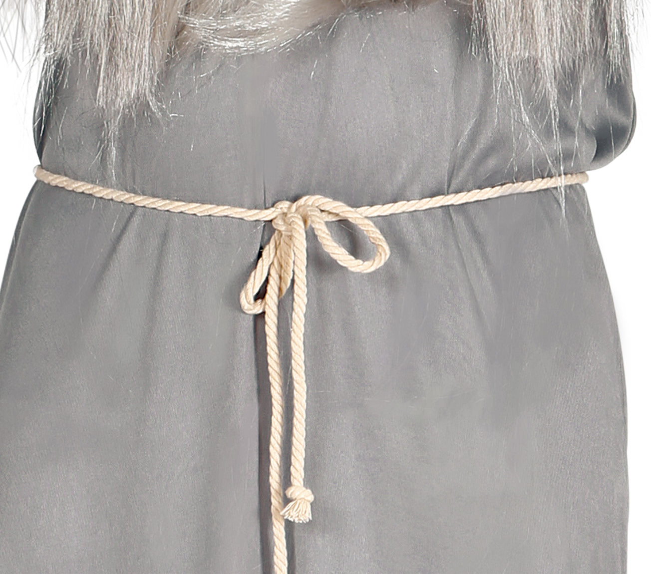 GP84466 – Zauberer Hexer Kostüm Halloween Mittelalter – Größe: 52 - 54 (L) – Farbe: Grau