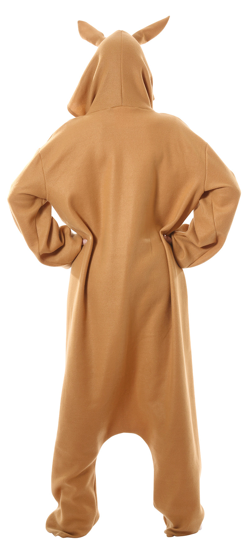 GP84494 – Tier Kigurumi Kostüm Kuscheldress – Größe: 42 - 44 (L) – Farbe: Braun