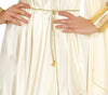 GP84520 – Griechische Göttin Karnevalskostüm – Größe: 42 - 44 (L) – Farbe: Beige