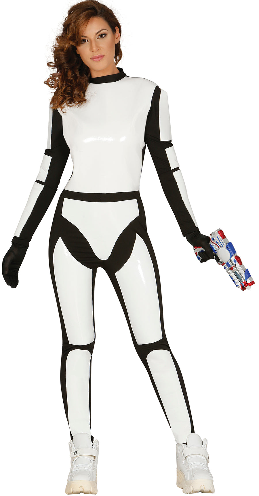 Weltraumsoldatin Kostüm für Damen Overall