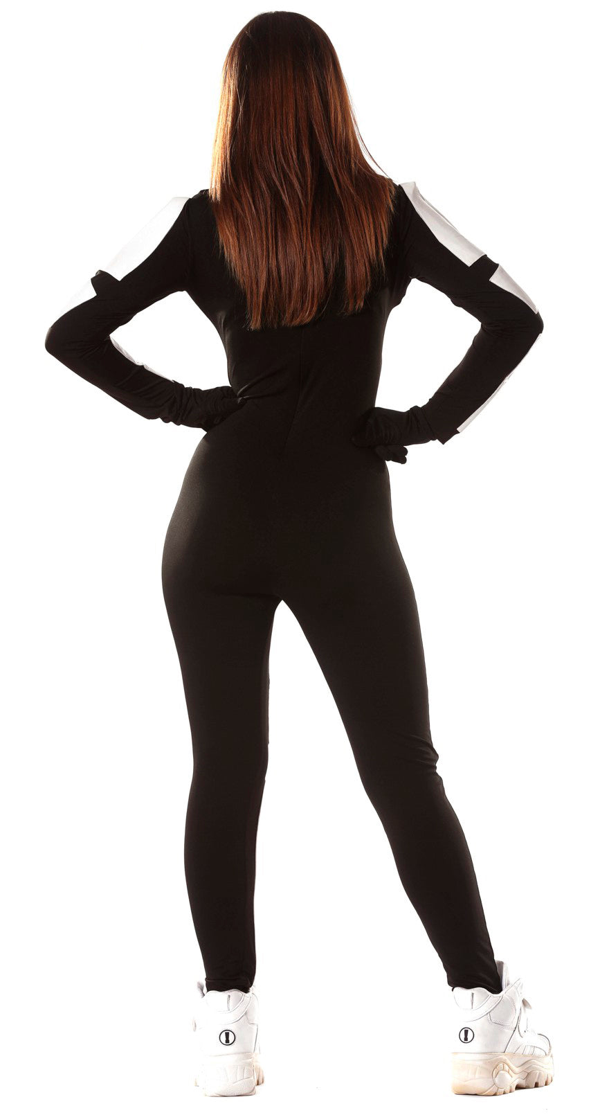 GP84528 – Superheld Cosplay Anzug – Größe: 42 - 44 (L) – Farbe: Weiß, Ansicht 2