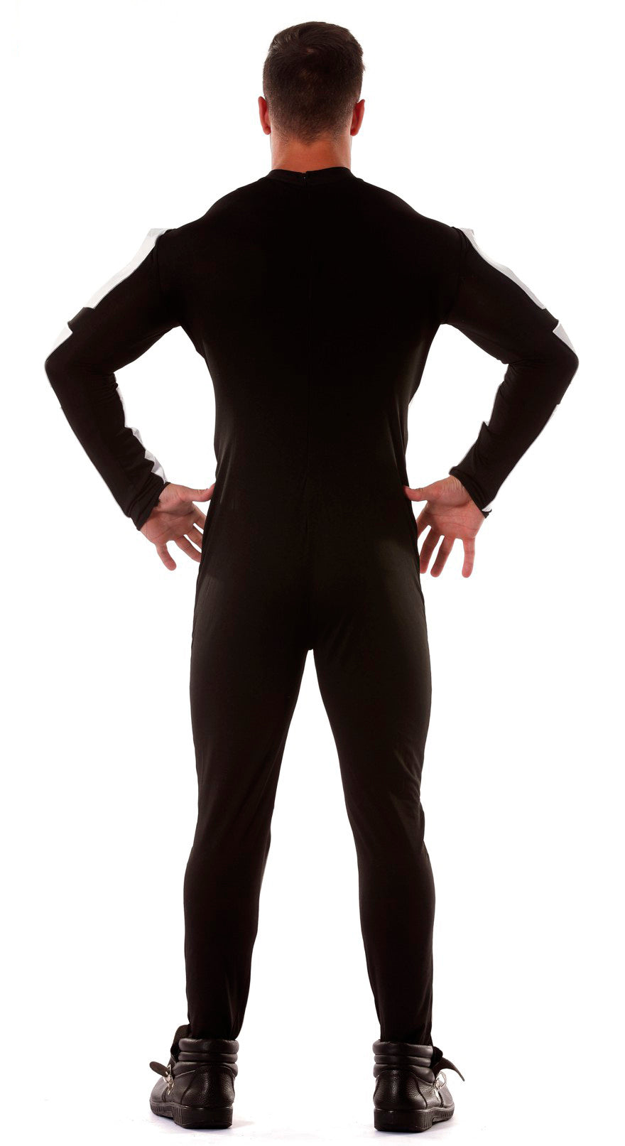 GP84529 – Superheld Abenteuerfigur Karneval Kostüm – Größe: 52 - 54 (L) – Farbe: Weiß, Ansicht 2