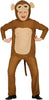GP84560 – Affenkarneval Kostüm Tieroverall – Größe: 52 - 54 (L) – Farbe: Braun