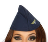 GP84577 – Lotsen Uniform Karnevalskostüm Flugassistent – Größe: 42 - 44 (L) – Farbe: Blau