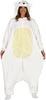 GP84585 – Tier Kigurumi Kostüm Polar Karneval – Größe: 42 - 44 (L) – Farbe: Weiß