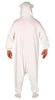 GP84585 – Tier Kigurumi Kostüm Polar Karneval – Größe: 42 - 44 (L) – Farbe: Weiß
