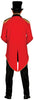 GP84586 – Zirkusdirektor Kostüm Karneval 19 – Größe: 52 - 54 (L) – Farbe: Rot