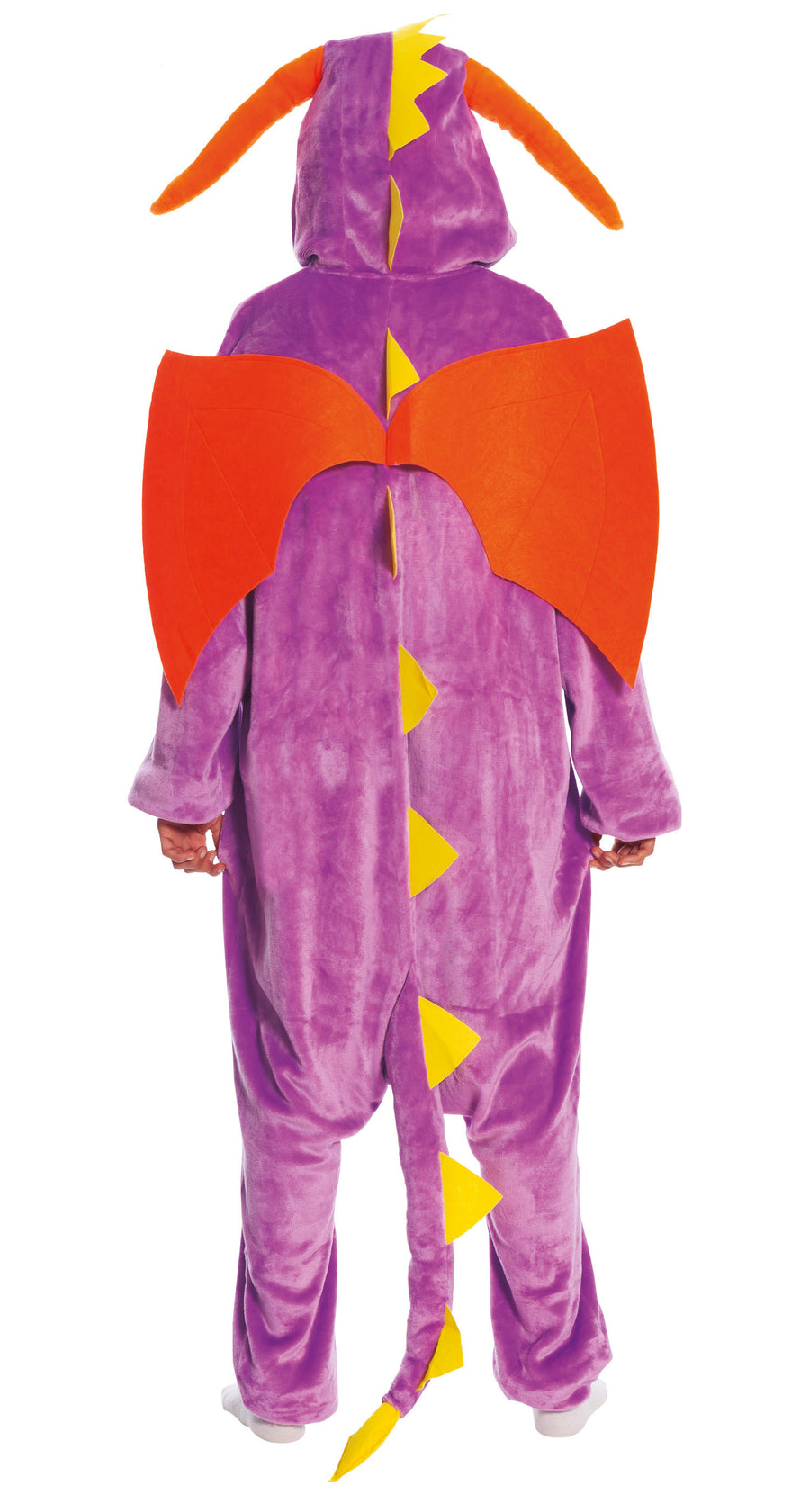 GP84613 – Kigurumi Drache Abenteuer Kostüm – Größe: 42 - 44 (L) – Farbe: Gelb, Ansicht 2