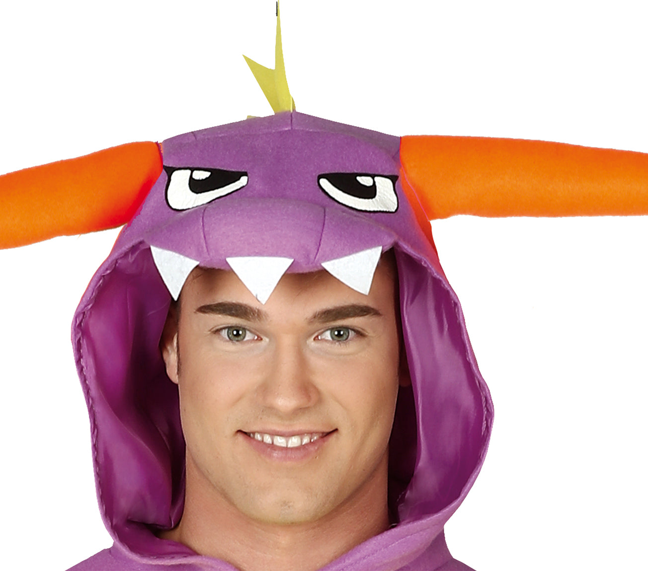 GP84613 – Kigurumi Drache Abenteuer Kostüm – Größe: 42 - 44 (L) – Farbe: Gelb