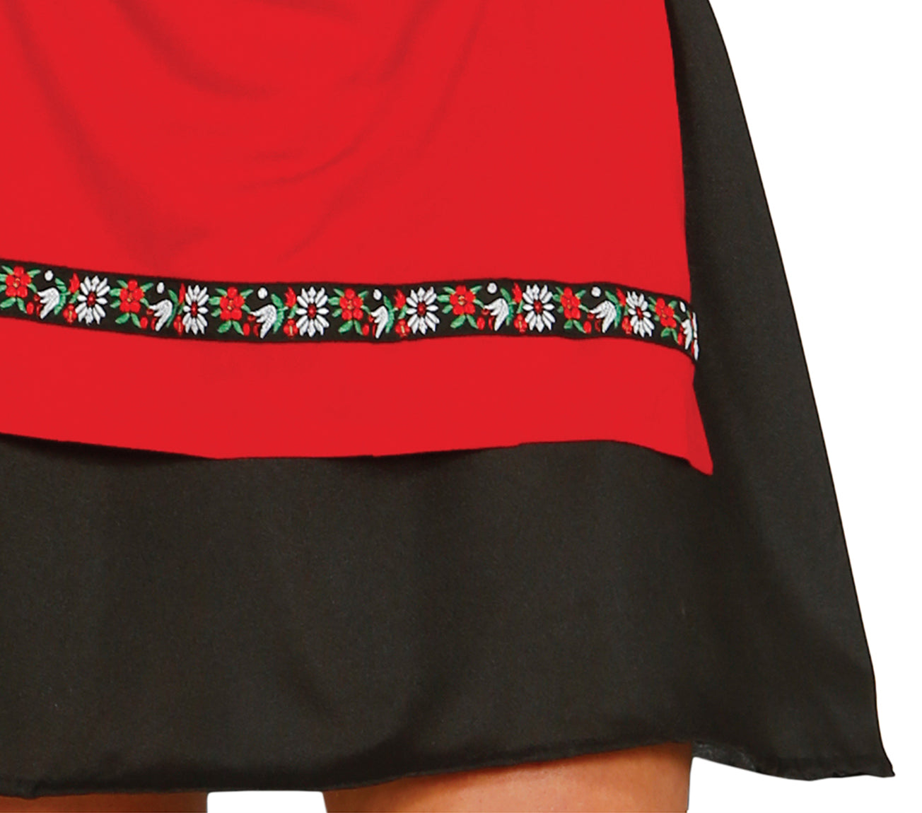 GP84619 – Oktoberfest Tracht Dirndl Klassisch – Größe: 38 - 40 (M) – Farbe: Schwarz