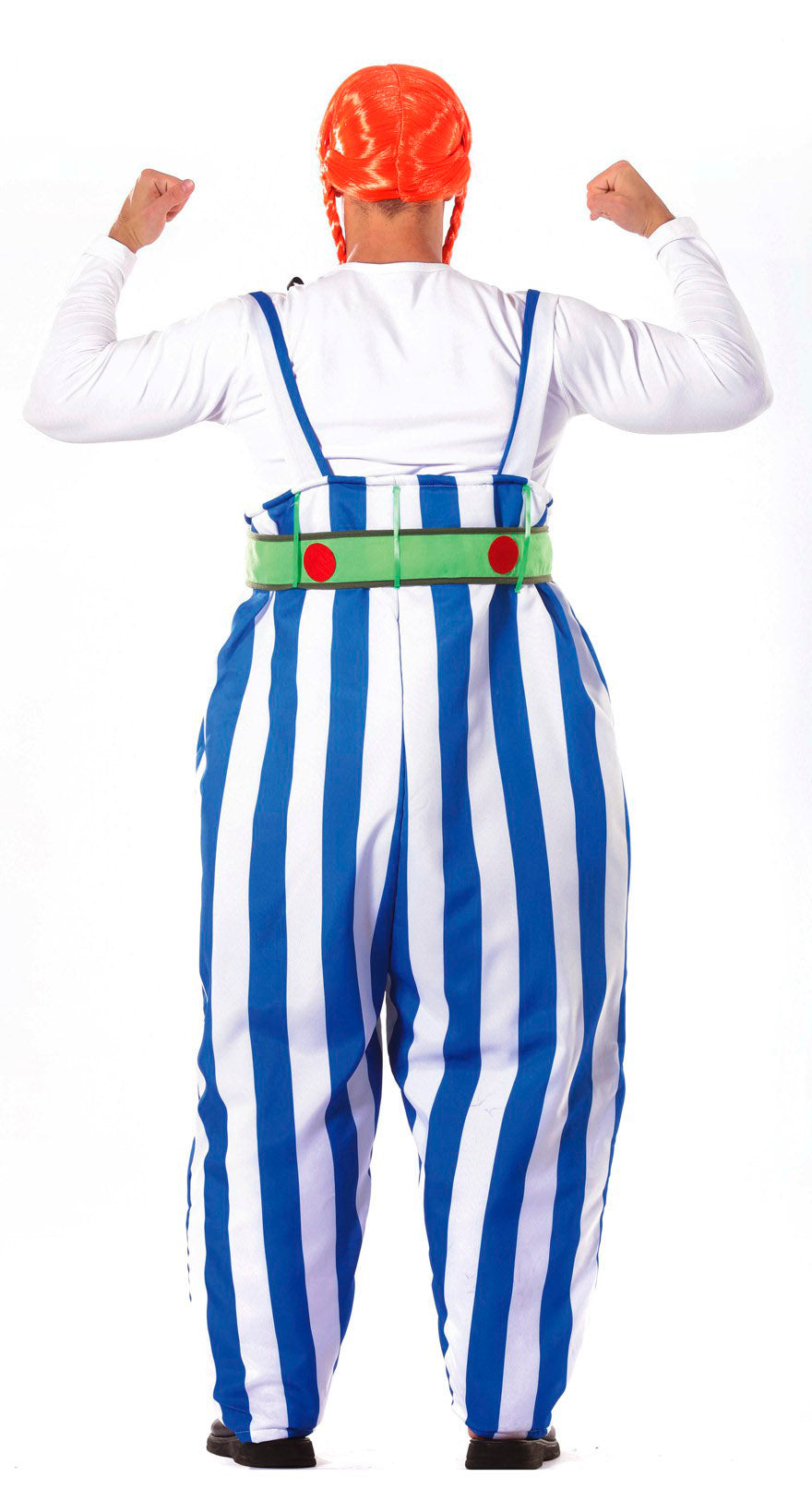 GP84624 – Gallischer Krieger Kostüm Antik – Größe: 52 - 54 (L), 54 - 56 (XL) – Farbe: Blau
