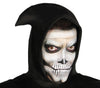 GP80045 – Halloween Sensemann Kostüm Flügel Kapuze – Größe: 48 - 50 (M) – Farbe: Schwarz