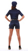 GP80168 – Polizei Karneval Kostüm Uniform – Größe: 38 - 40 (M) – Farbe: Schwarz