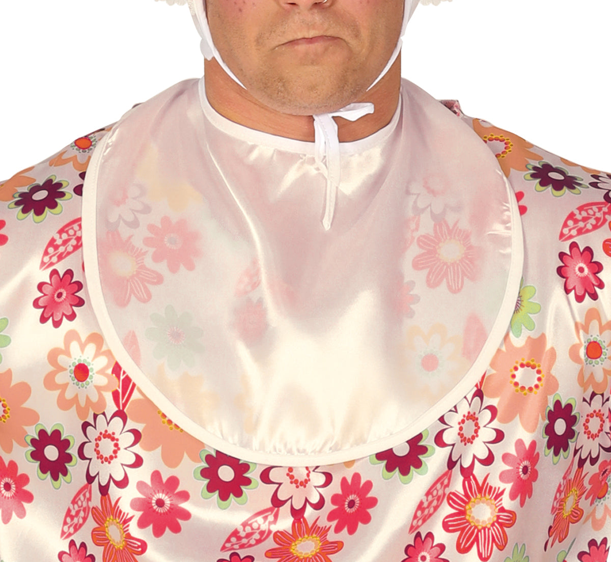 GP80210 – Junggesellenabschied Riesenbaby Outfit Humor – Größe: 48 - 50 (M) – Farbe: Weiß