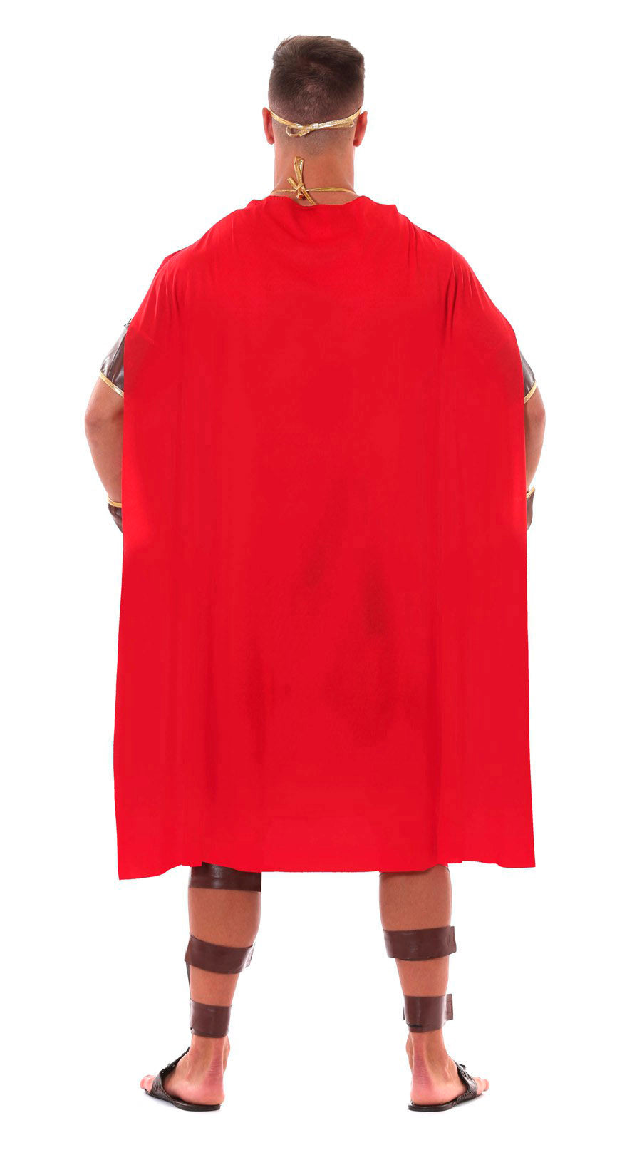 GP80285 – Römer Gladiator Antike Kostüm Kapitän – Größe: 48 - 50 (M) – Farbe: Braun