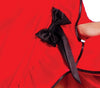 GP80374 – Cowboy Tänzerin Kleid Karneval – Größe: 36 - 38 (S) – Farbe: Rot