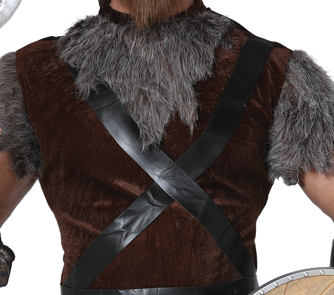 GP80415 – Wikinger Krieger Kostümhelm Hörner – Größe: 48 - 50 (M) – Farbe: Braun