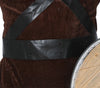 GP80415 – Wikinger Krieger Kostümhelm Hörner – Größe: 48 - 50 (M) – Farbe: Braun