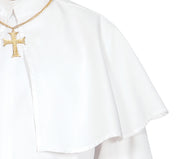 Papst Kostüm für Herren weiß mit Soutane, Bild 9
