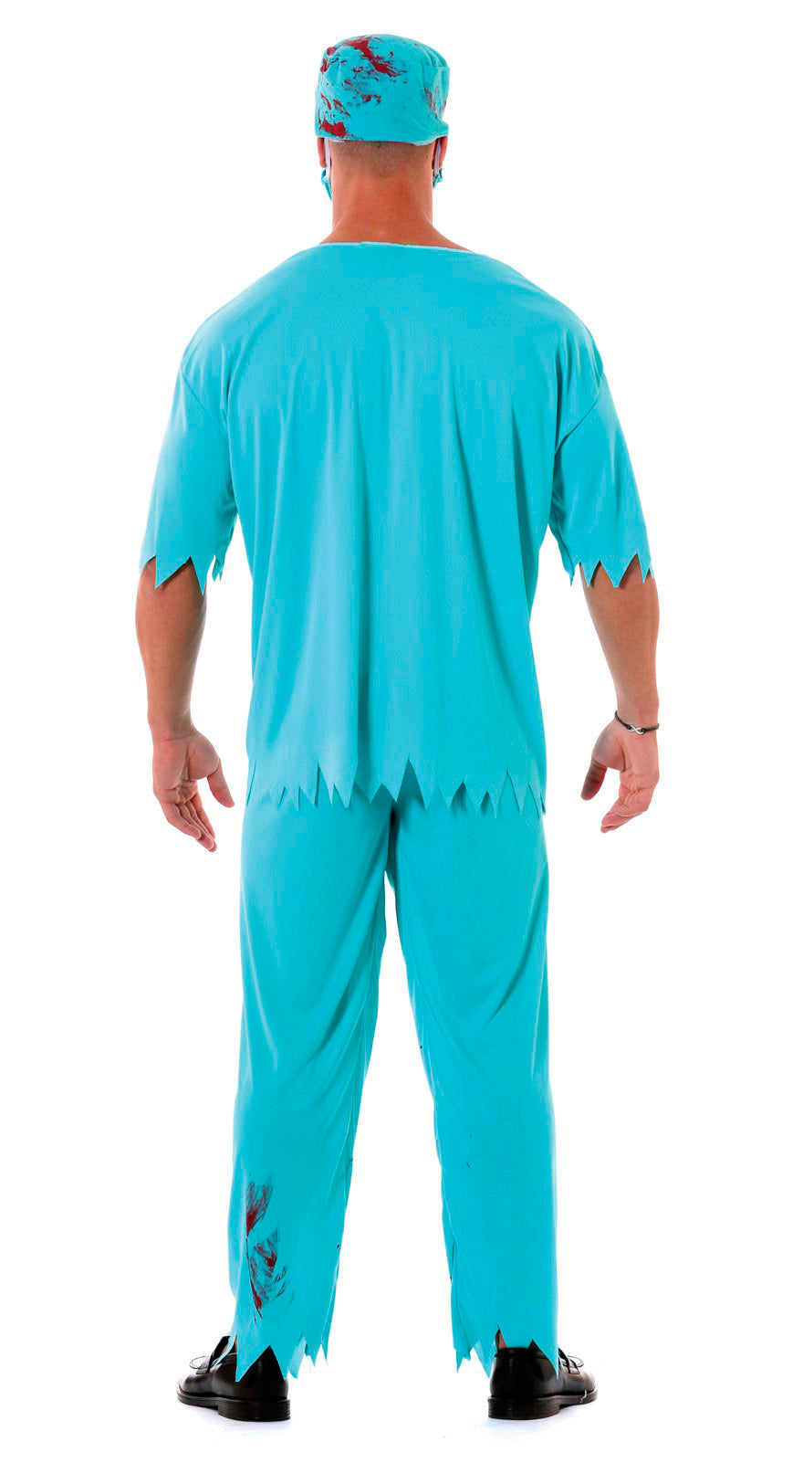 GP80477 – Zombie Arzt Kostüm Halloween Schreck – Größe: 48 - 50 (M) – Farbe: Blau
