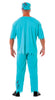 GP80477 – Zombie Arzt Kostüm Halloween Schreck – Größe: 48 - 50 (M) – Farbe: Blau