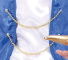 GP80501 – Wüstenprinz Märchenhaftes Scheichkostüm – Größe: 48 - 50 (M) – Farbe: Blau