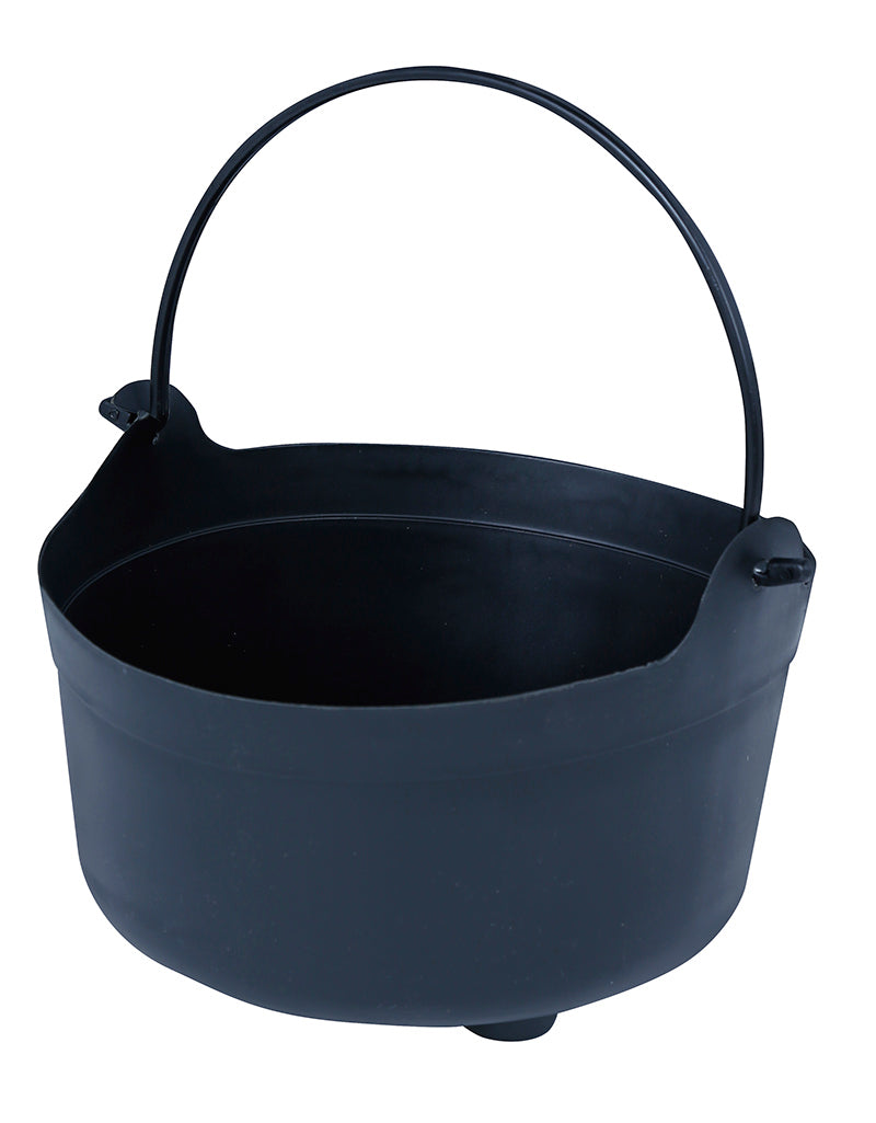 GP26286 – Hexenkessel schwarz 32 cm mit Henkel – Farbe: Schwarz