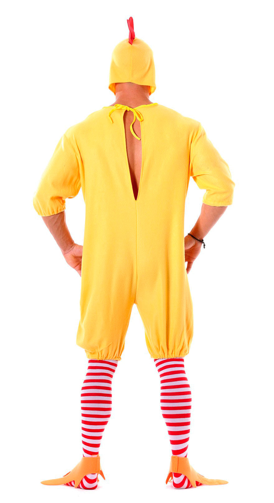GP80596 – Küken Karneval Kostüm Jumpsuit Tier – Größe: 48 - 50 (M) – Farbe: Gelb
