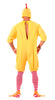 GP80596 – Küken Karneval Kostüm Jumpsuit Tier – Größe: 48 - 50 (M) – Farbe: Gelb