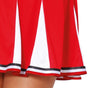 GP80597 – Sport Festliche Cheerleader Karneval – Größe: 38 - 40 (M) – Farbe: Rot