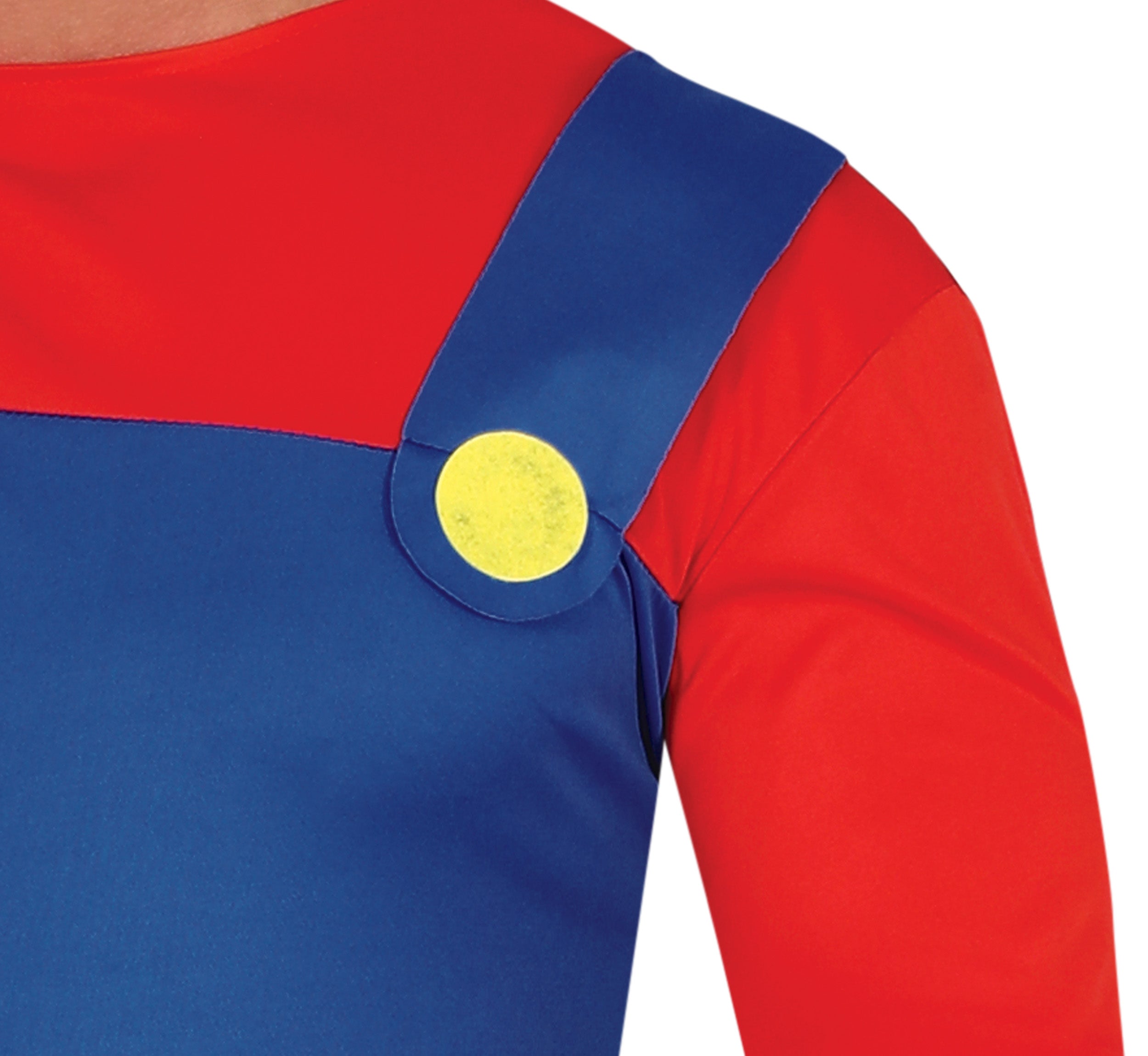 GP80626 – Klempner Abenteuerfigur Cosplay Karneval – Größe: 48 - 50 (M) – Farbe: Rot
