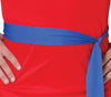 GP80627 – Ninja Abenteurer Helden Kostüm Asien – Größe: 48 - 50 (M) – Farbe: Rot