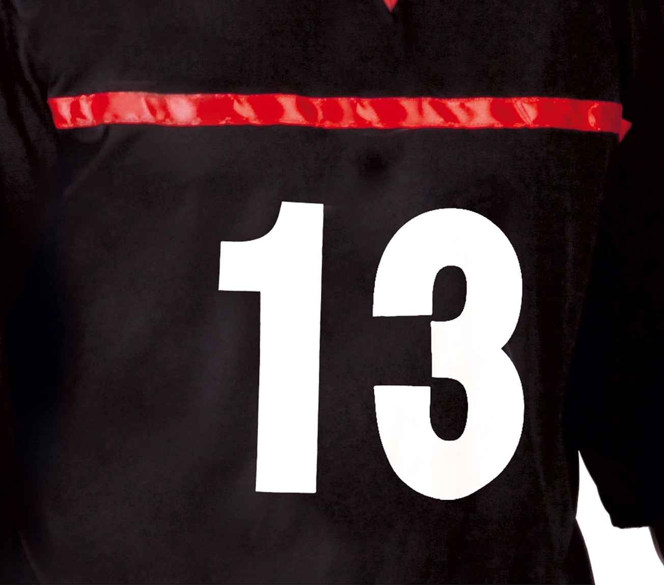 GP80677 – Hockey Horror Maske Halloween Kostüm – Größe: 48 - 50 (M) – Farbe: Schwarz