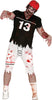 GP84298 – Zombie Sport Champion Halloween Horror – Größe: 48 - 50 (M) – Farbe: Schwarz